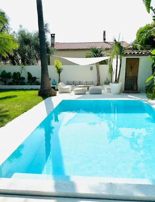 Villa Mer Et Plage A 50 M Piscine Proche Centre Plaine de la Brague